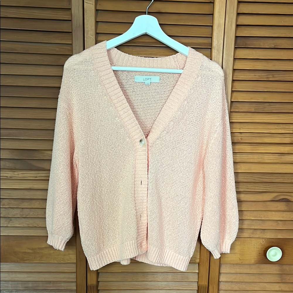 LOFT Women's Coral Sweater